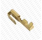 Konektor dutinka 6,3mm + kolík 6,3mm  /1-2,5mm²/