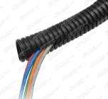 Hadice ohebná - husí krk 20/25mm podélný řez