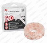 Páska - suchý zip samolepící duolock 25mm transparentní exteriér a interiér / 2,5m