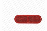 Odrazka červená 70x22 PRO-CAN samolepící 