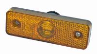 Svítilna poziční oranžová  LED 24V