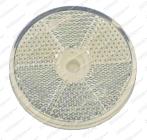 Odrazka bílá 60mm samolepící s otvorem