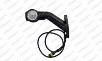 Svítilna Superpoint III LED 12/24V čirá skla s kabelem 0,5m - koncovka superseal levá