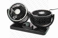 Ventilátor 24V Ø 10cm dvojitý 