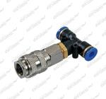 Rychlospojka vzduchová T pro vzduchové pistole  Ø 8mm