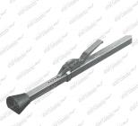 Přehrazovač nákladového prostoru vertikální 30x30 1880-2850mm kovový