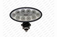 Světlomet pracovní LED oválný 10,5-30V/35W, 3 000 lm Wesem Deutsch konektor