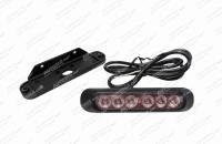 Svítilna mlhová LED 12/24V červená FT-332