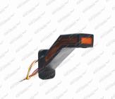 Svítilna červeno/bílo/oranžová LED 12/24V s brzdovým světlem a dynamickou směrovkou pravá WAŠ