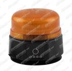 Maják oranžový LED magnet aku včetně kabelu USB / USB-C 