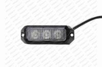 Svítilna výstražná LED 12/24V modrá ***