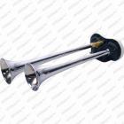 Houkačka vzduchová 24V chrom dvojitá 390mm 118dB