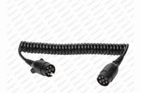 Kabel spirálový propojovací 7.pólový 3,5m 12V