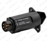 Adaptér / měnič napětí 12/24V 7/7 ( 7pól.osobní 12V / 7.pól.nákladní typ N 24V )