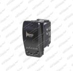 Tlačítko překlápěcí Rocker LED 12/24V 20/10A houkačka ( mont. otvor 37x21mm )