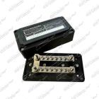 Svorkovnice 12/24V 100A 4 x M6 + 12 x M4, 59 x 138mm