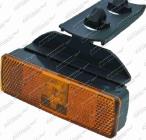 Svítilna oranž. LED 24V Kogel