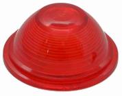 Sklo svítilny červené