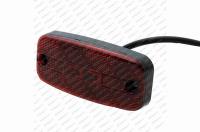 Svítilna červená LED 12/24V 