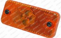 Svítilna oranžová LED 24V