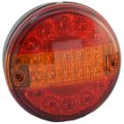 Svítilna koncová LED kulatá 12/24V 