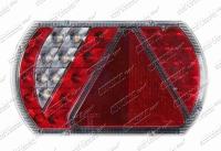 Svítilna koncová LED 12V levá s mlhovkou s 5. pólovým konektorem  