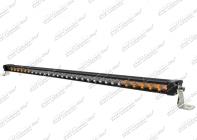 Světlomet pracovní LED 9-30V/78-126W 3 200lm s oranžovými výstražnými světly  PRO-MULTI-STREAM 820mm