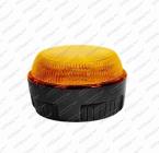 Svítilna výstražná LED 10-110V oranžová kulatá 79mm