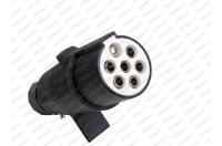 Zástrčka 7.pólová plastová typ S 24V