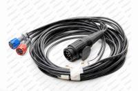 Kabeláž přívěsného vozíku 13.pól. 4,85m + 2x kabel 3,45m 2x0,5mm²