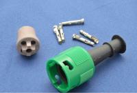 Konektor svítilny pravé zelený / 5.pólový pro 1 kabel - zásuvka