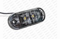 Svítilna poziční bílá LED 12/24V 65x28mm