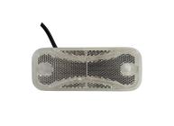 Svítilna bílá LED 12/24V s kabelem 1,5m PaR nácvak 116x47mm rozteč 85mm