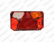 Svítilna koncová WAŠ pravá s couvačkou s SPZ