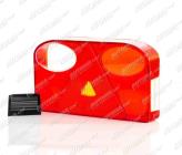 Sklo svítilny koncové levé Fristom