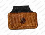 Svítilna poziční G17 oranžová 80x45mm s držákem 