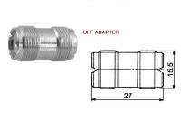 Konektor kabelu antény radiostanice  spojka PL-PL