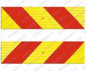 Tabule reflexní S-2 auto 565x140mm