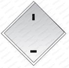 Držák tabule 250x250mm